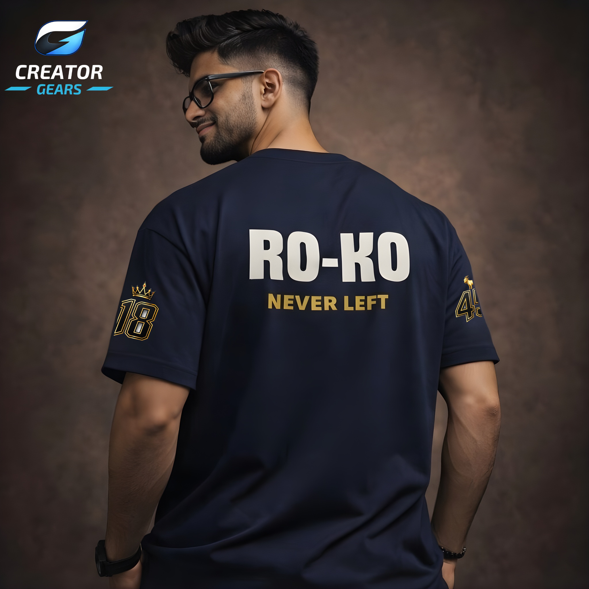 RO-KO Never Left | #Brothers Edition Oversized Tee | Creator Gears