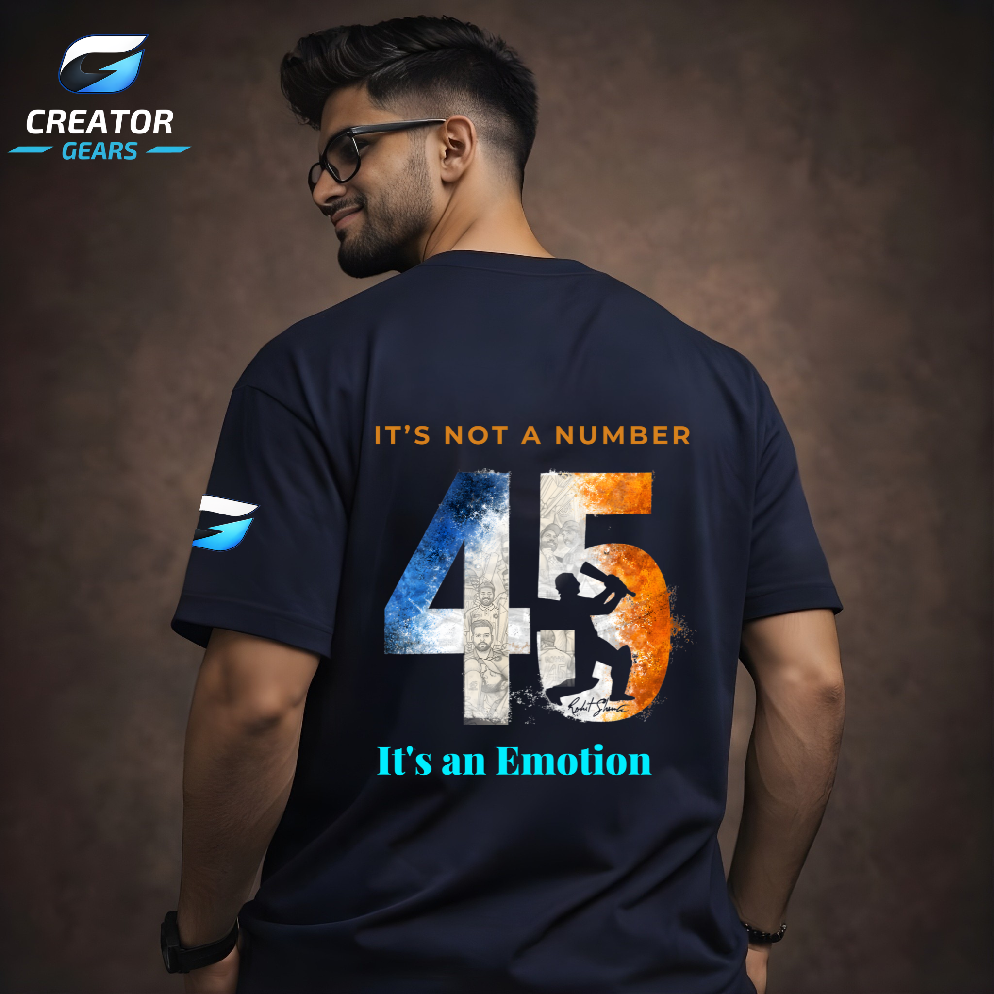 HITMAN 45 Tribute Oversized Tee | Creator Gears