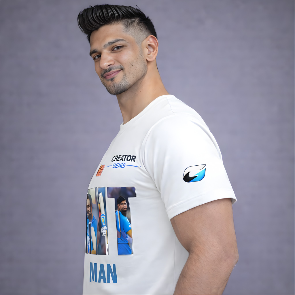 HITMAN 45 Tribute White Tee | Creator Gears