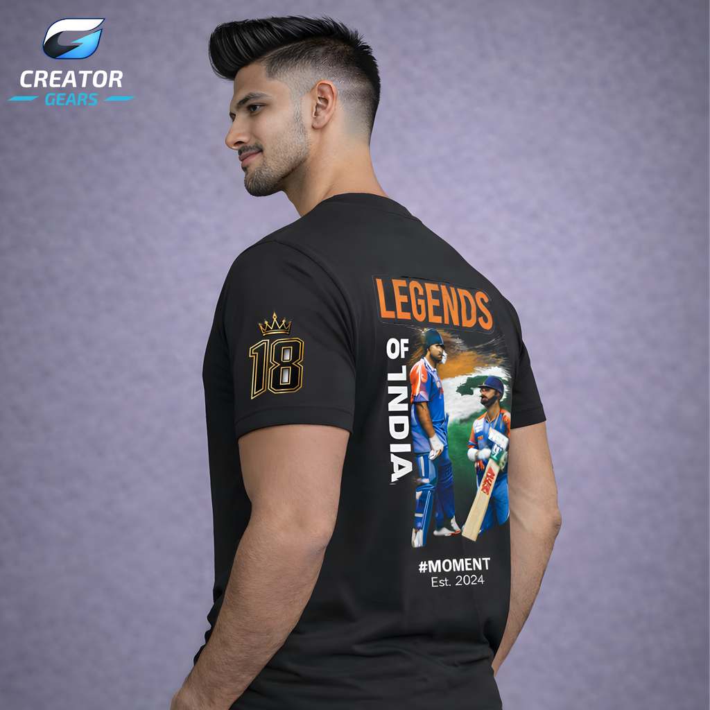 Legends of India | RO-KO Edition Tee | Creator Gears