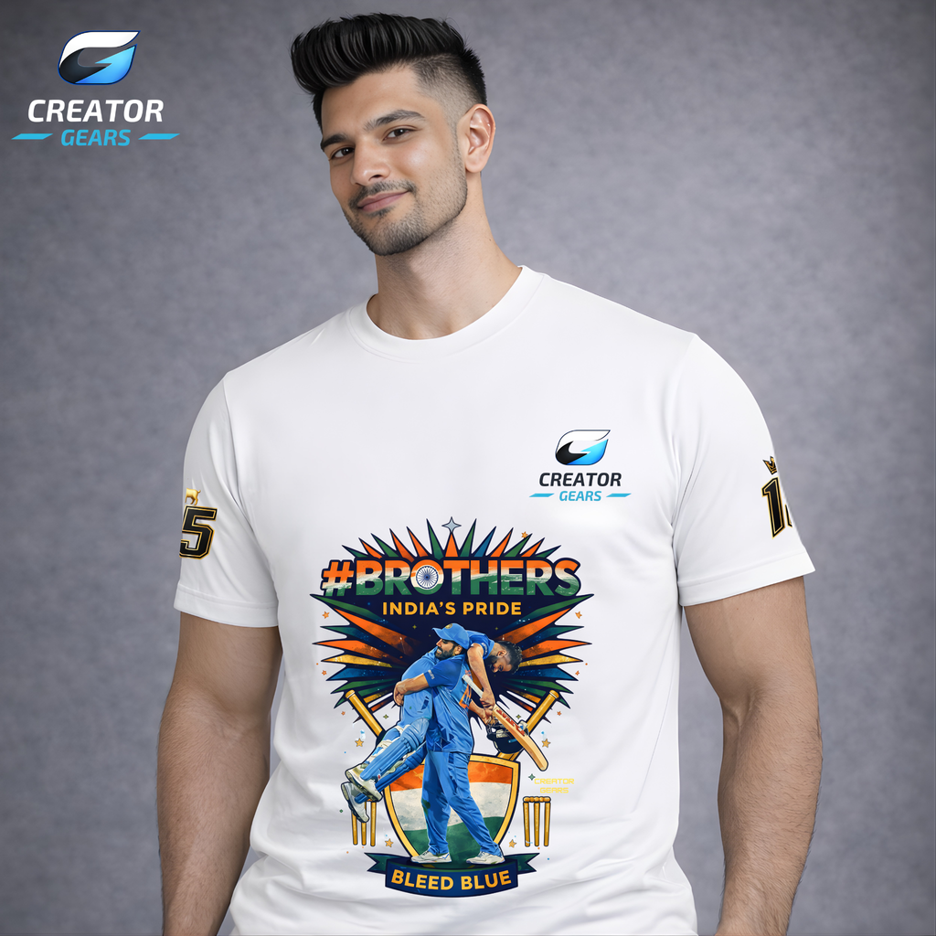 RO-KO Never Left | #Brothers Edition White Tee | Creator Gears: