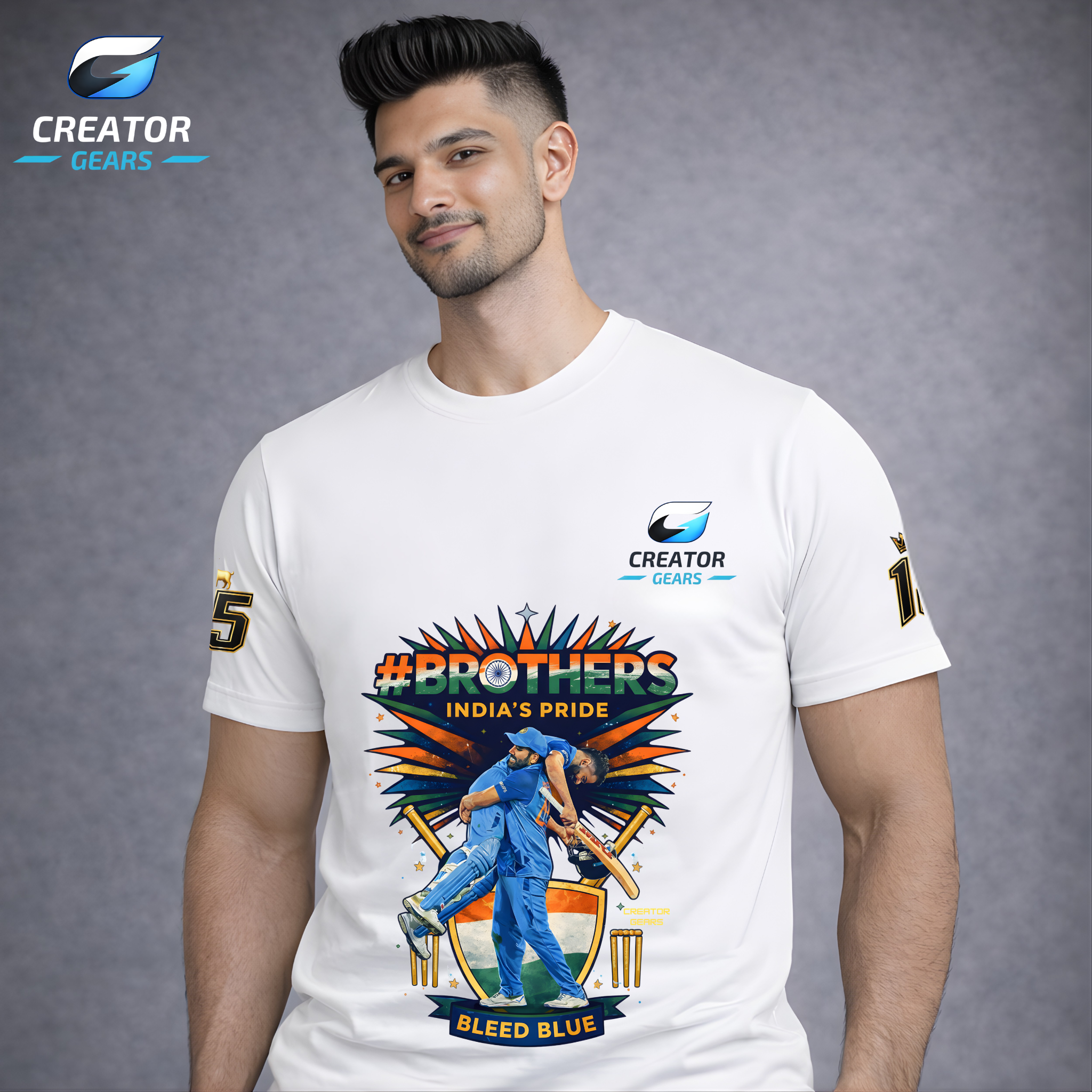 RO-KO Never Left | #Brothers Edition White Tee | Creator Gears: