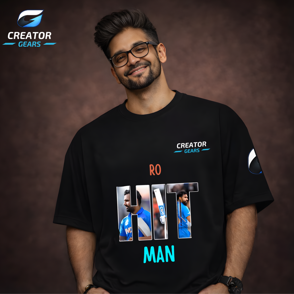 HITMAN 45 Tribute Oversized Tee | Creator Gears