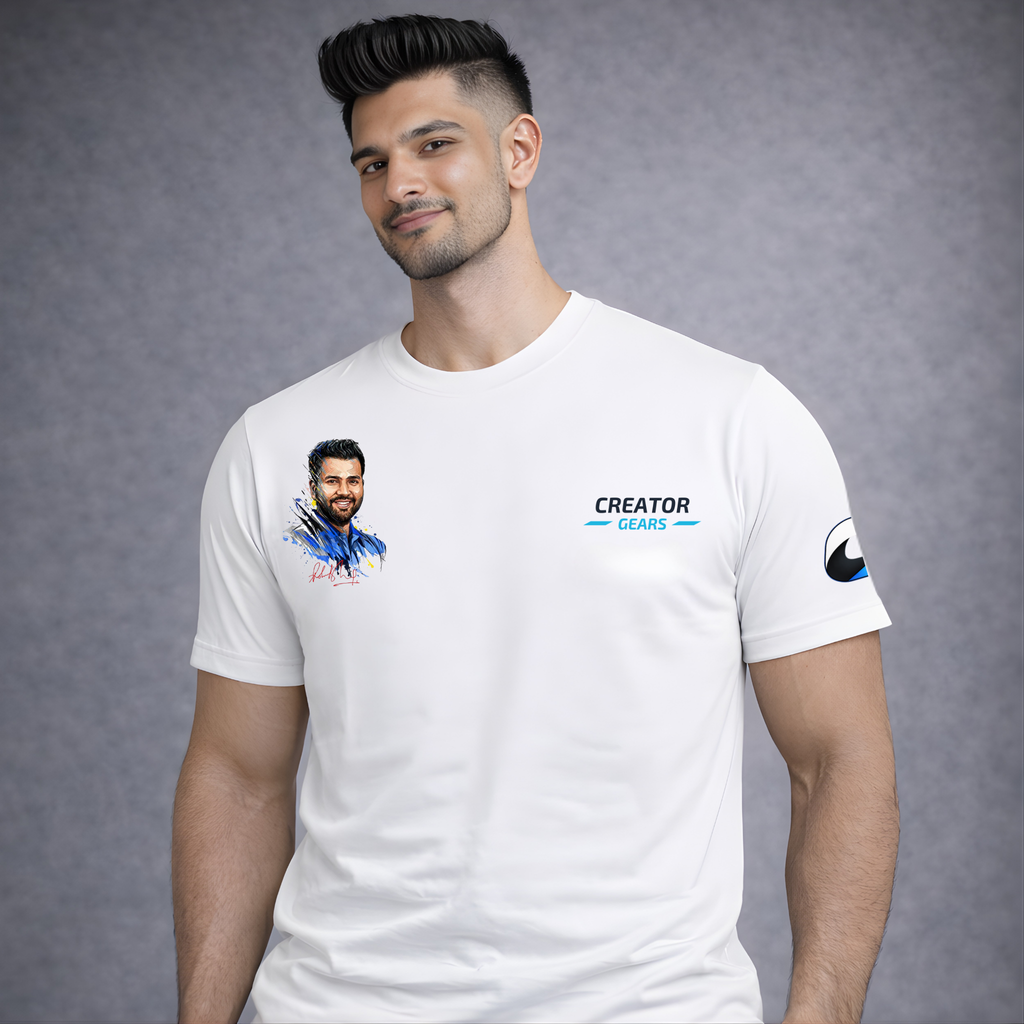 The Hitman Era White Tee | Creator Gears