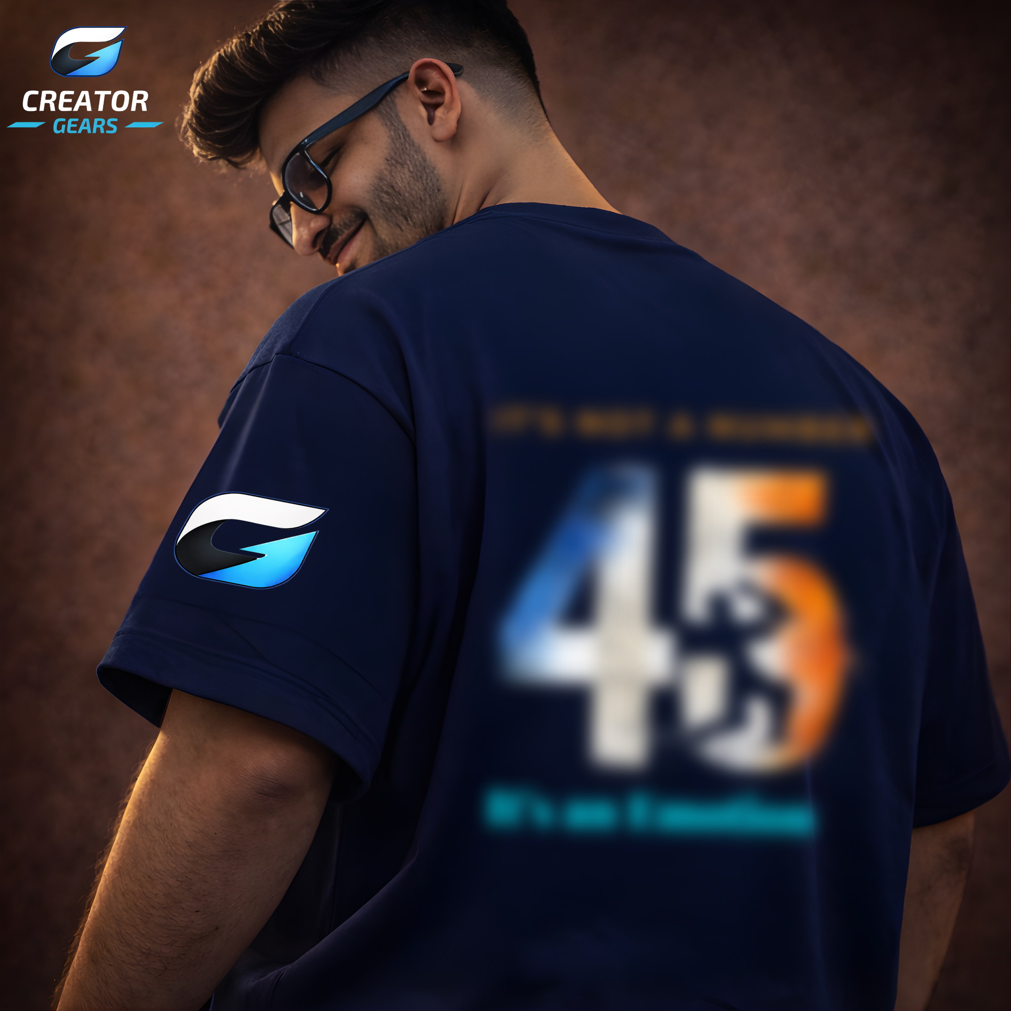 HITMAN 45 Tribute Oversized Tee | Creator Gears