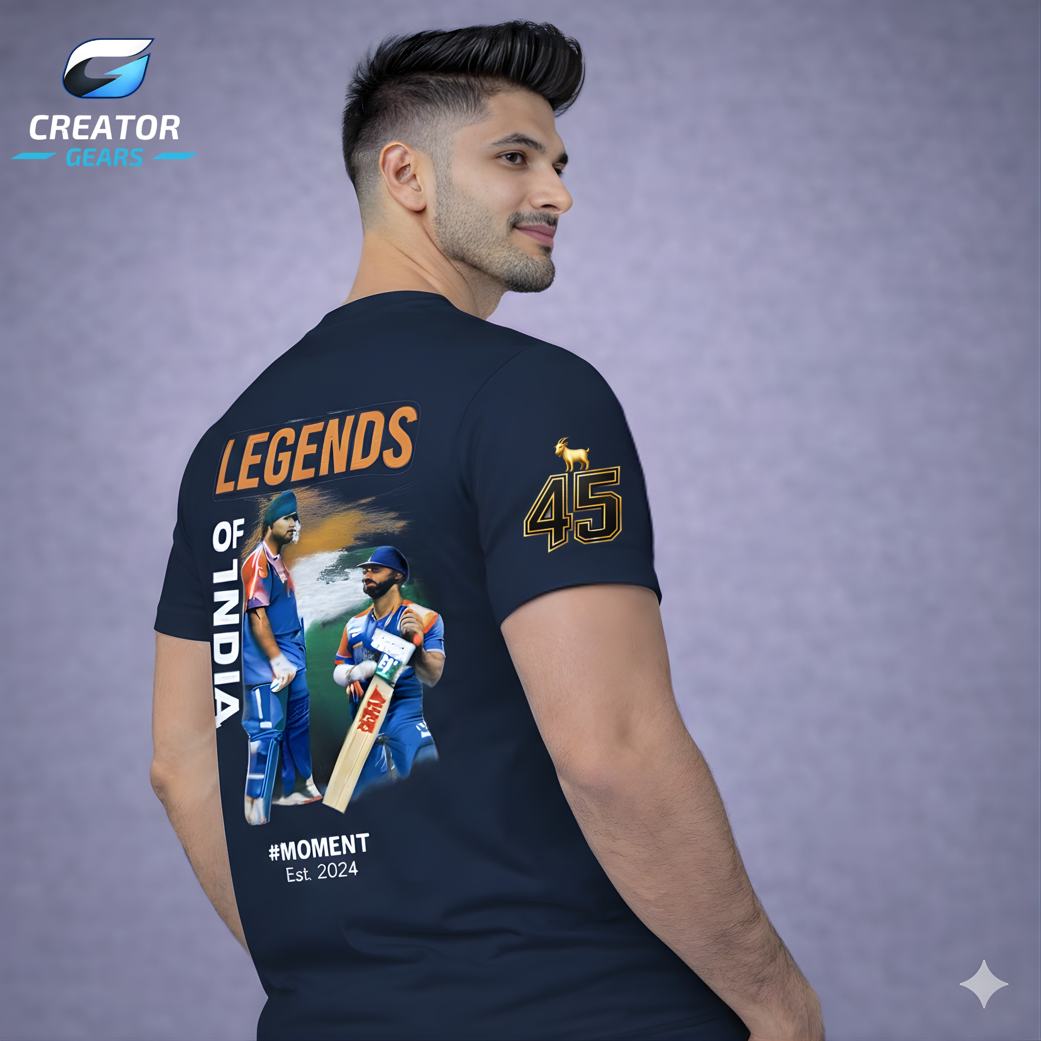 Legends of India | RO-KO Edition Tee | Creator Gears