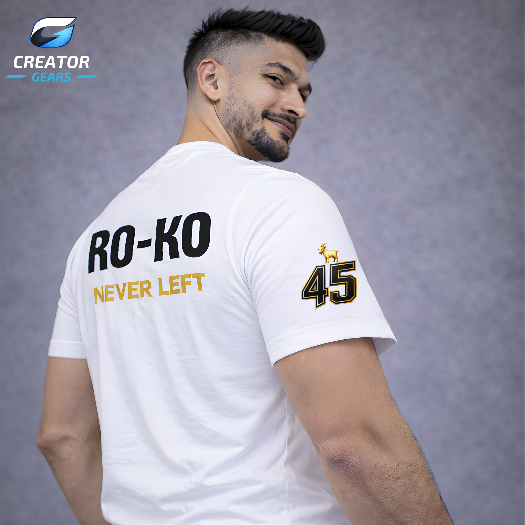 RO-KO Never Left | #Brothers Edition White Tee | Creator Gears:
