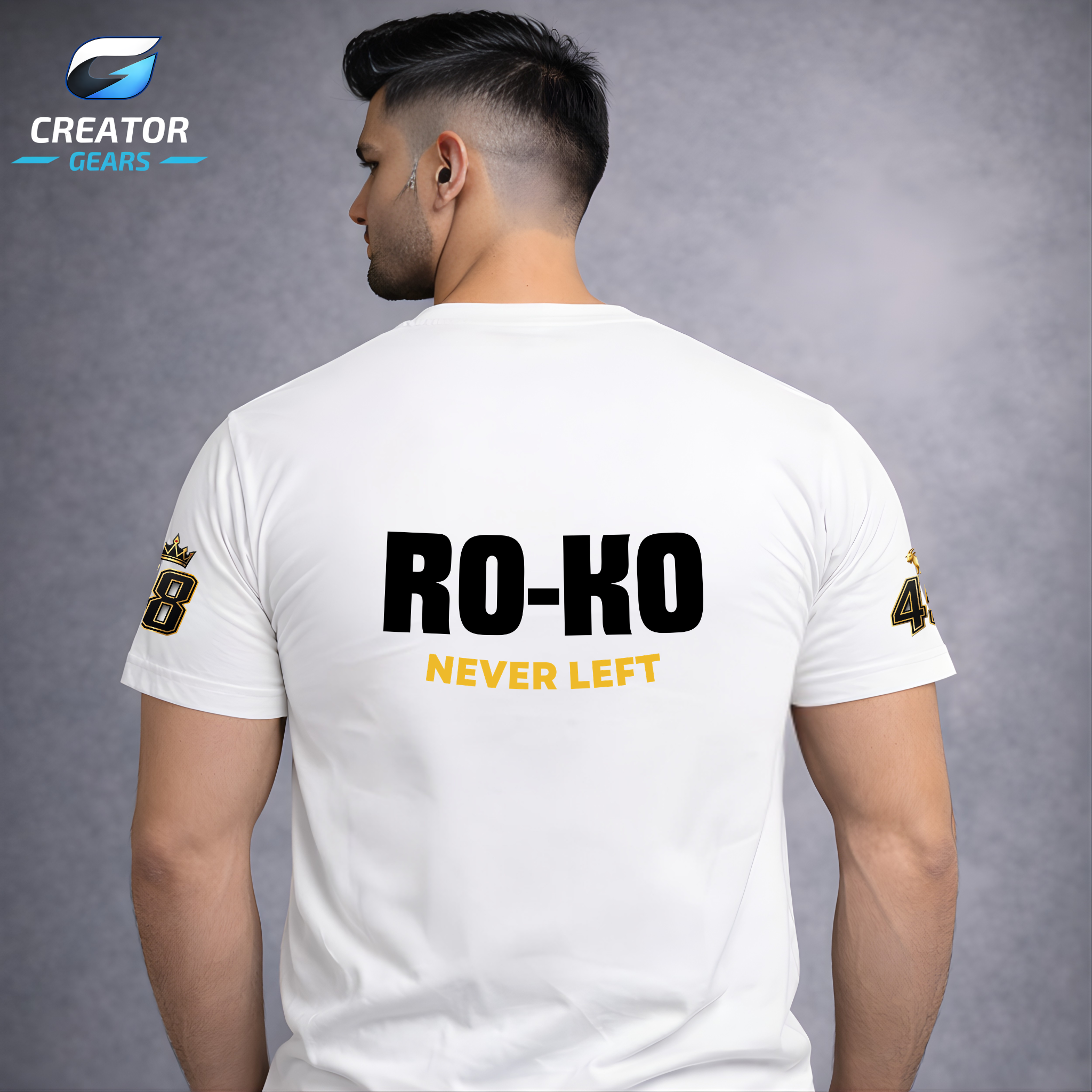 RO-KO Never Left | #Brothers Edition White Tee | Creator Gears: