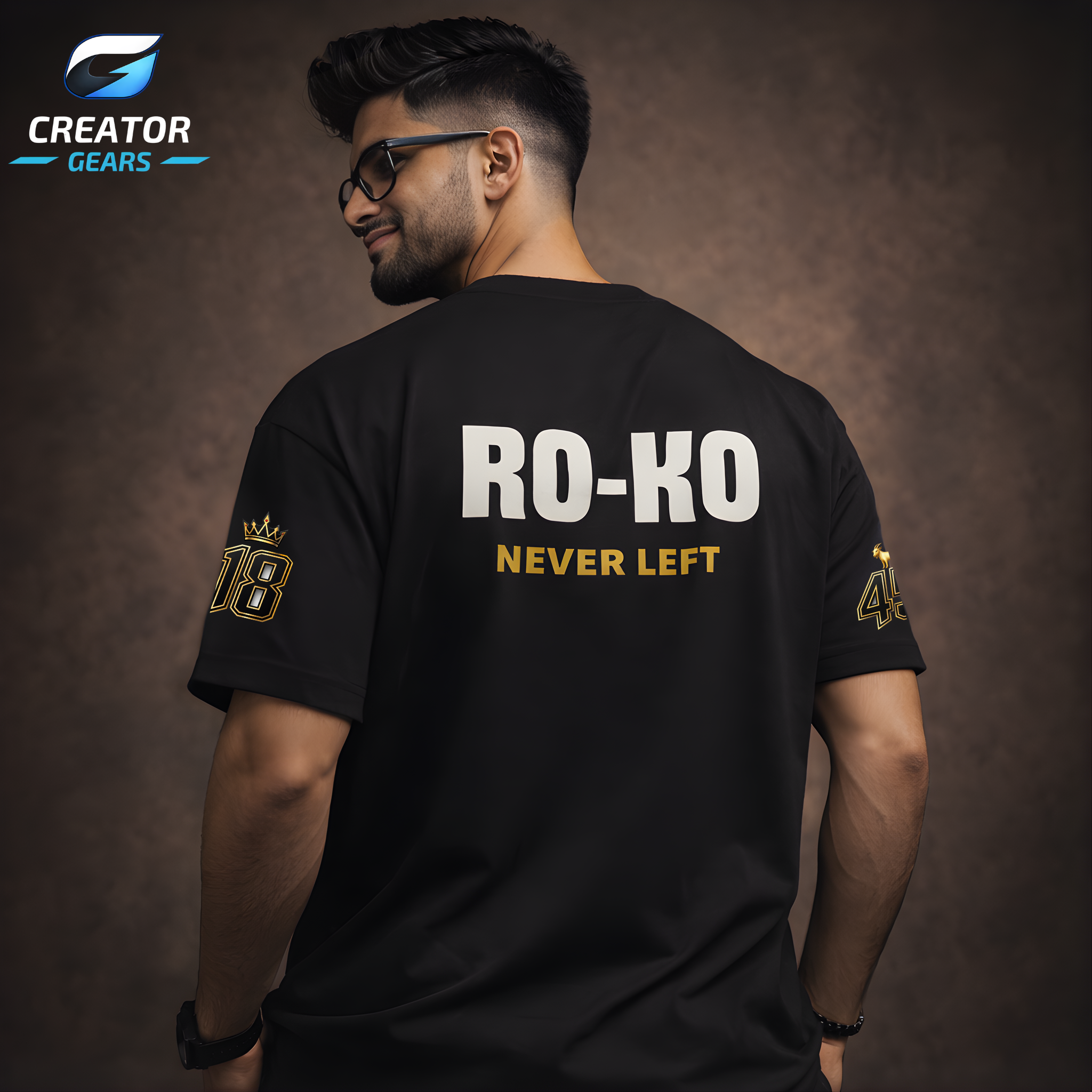 RO-KO Never Left | #Brothers Edition Oversized Tee | Creator Gears