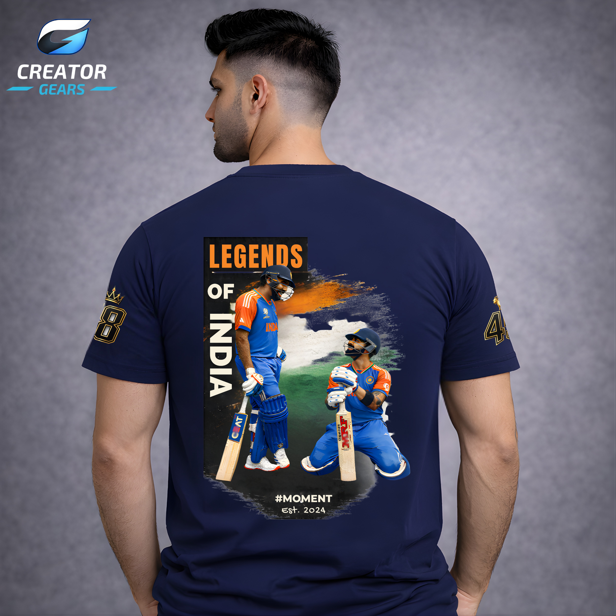 Legends of India | RO-KO Edition Tee | Creator Gears