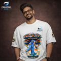 RO-KO Never Left | #Brothers Edition White Oversized Tee | Creator Gears