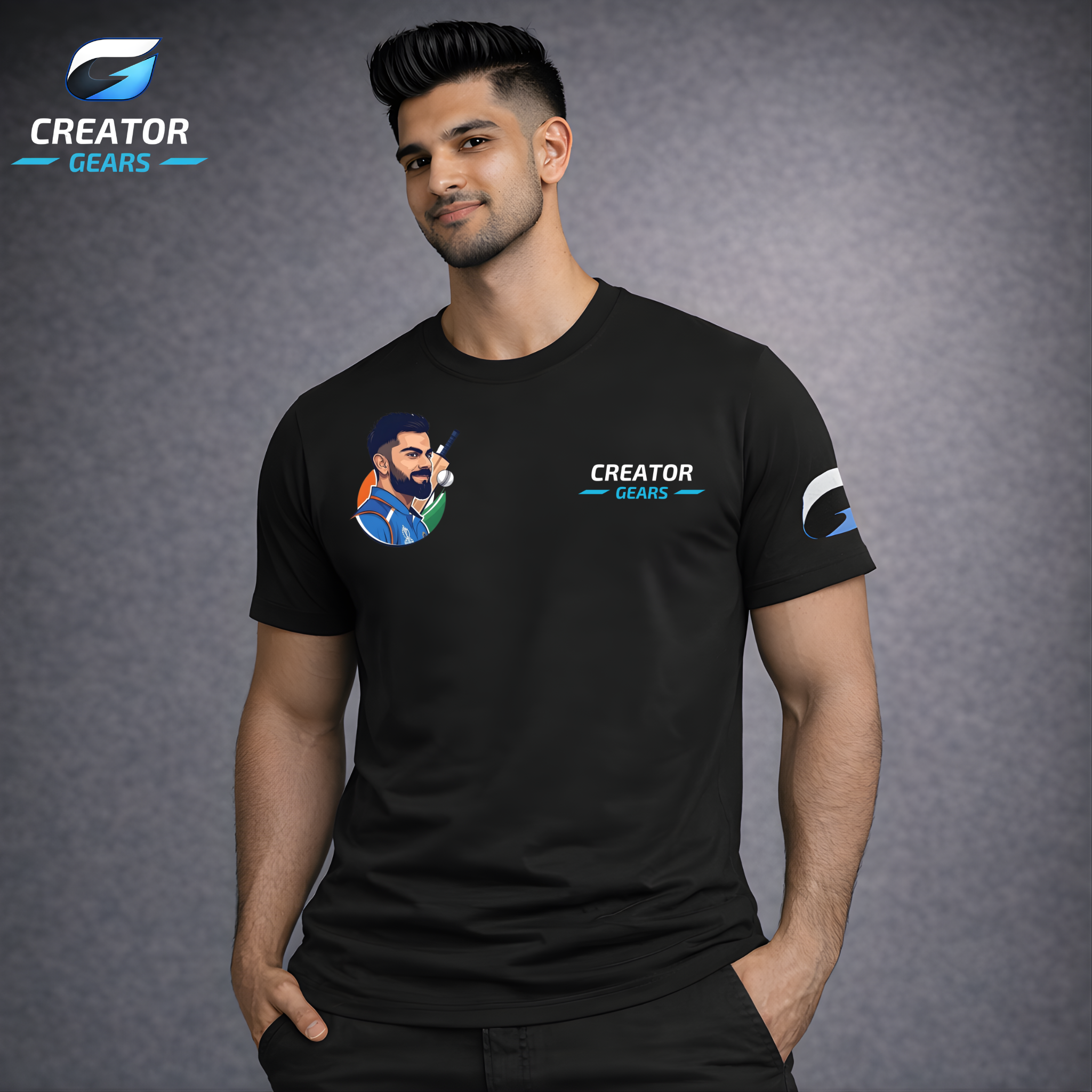 The King Kohli Edition Tee | Creator Gears
