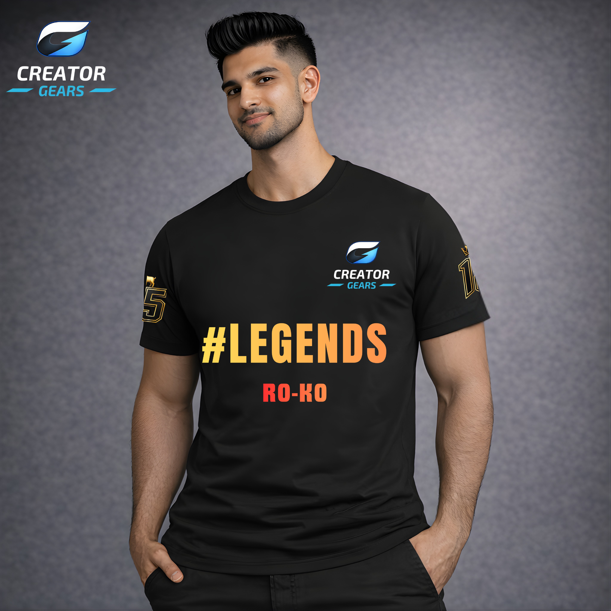 Legends of India | RO-KO Edition Tee | Creator Gears