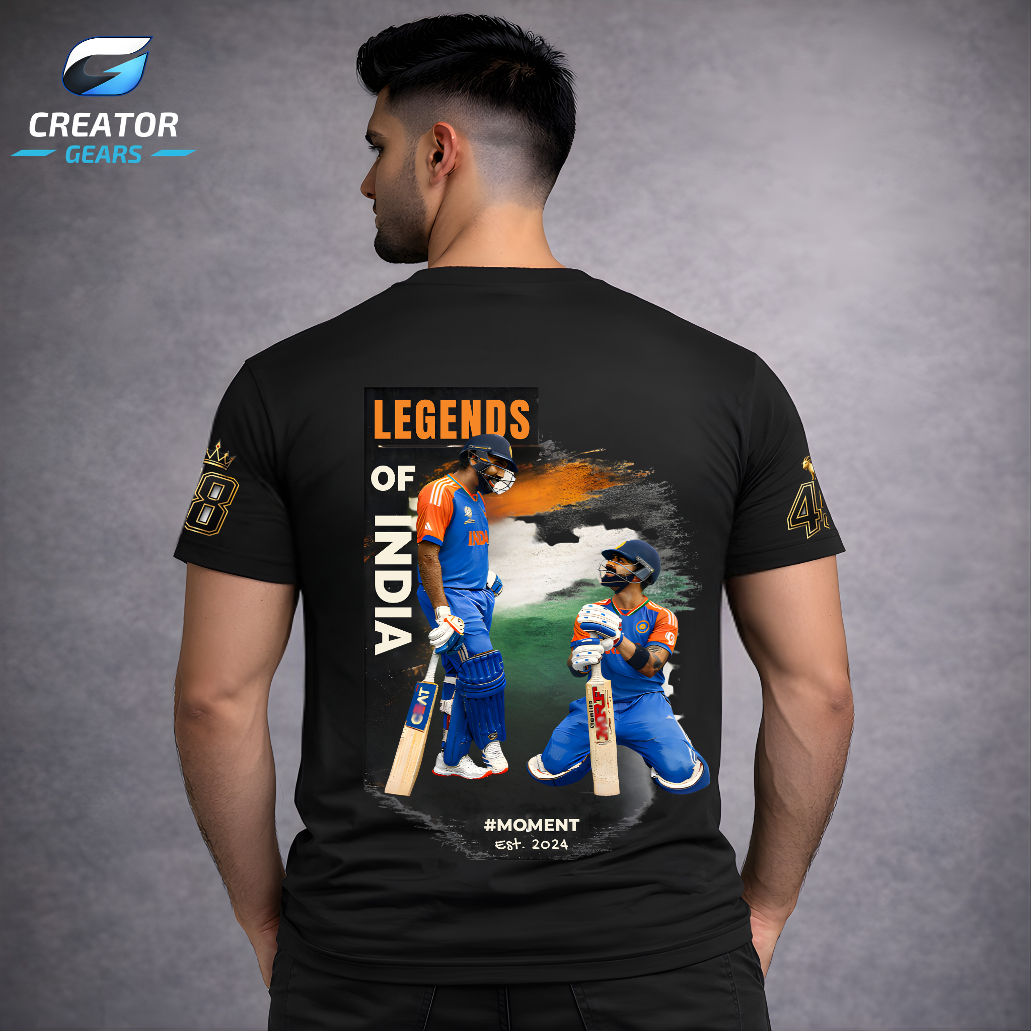 Legends of India | RO-KO Edition Tee | Creator Gears