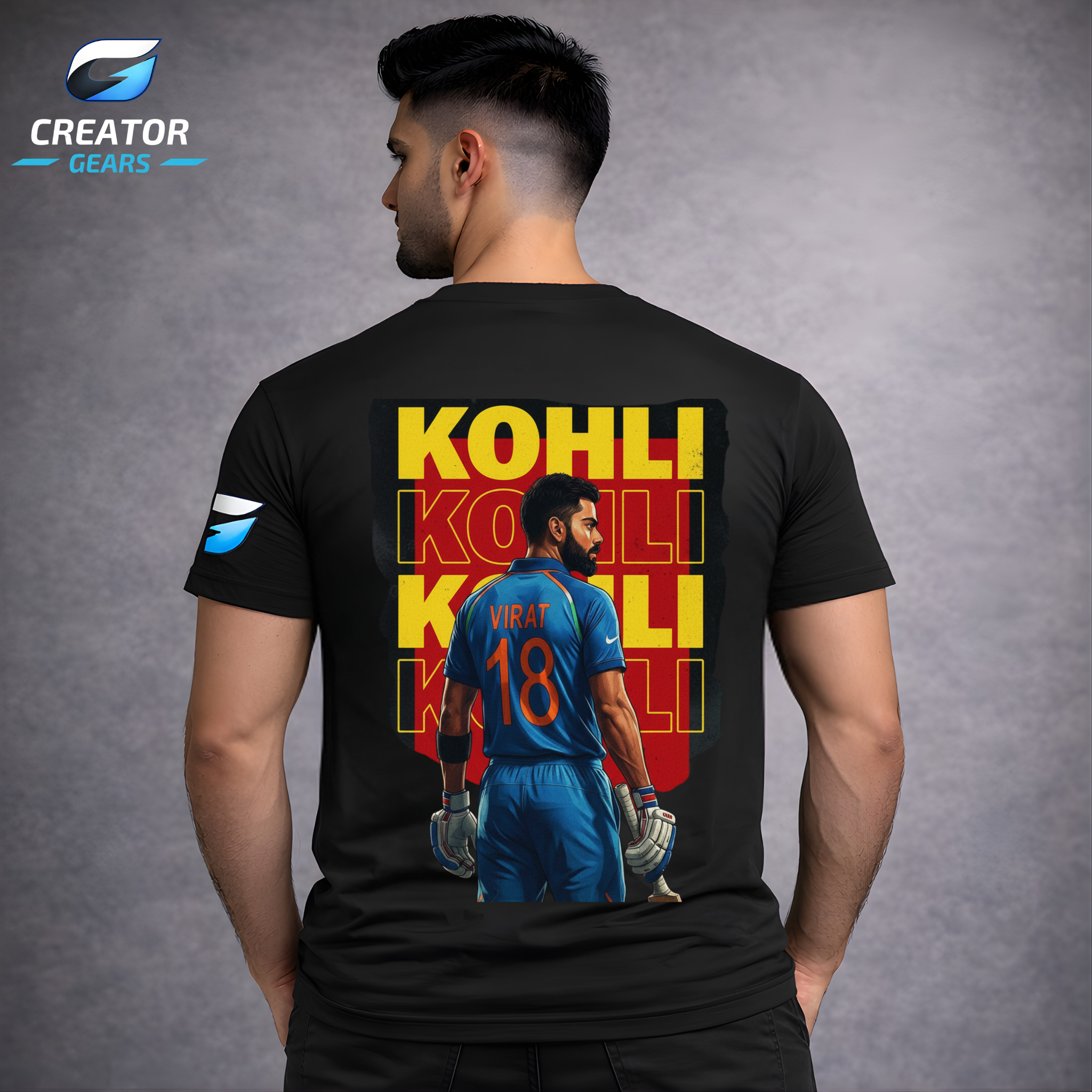 The King Kohli Edition Tee | Creator Gears