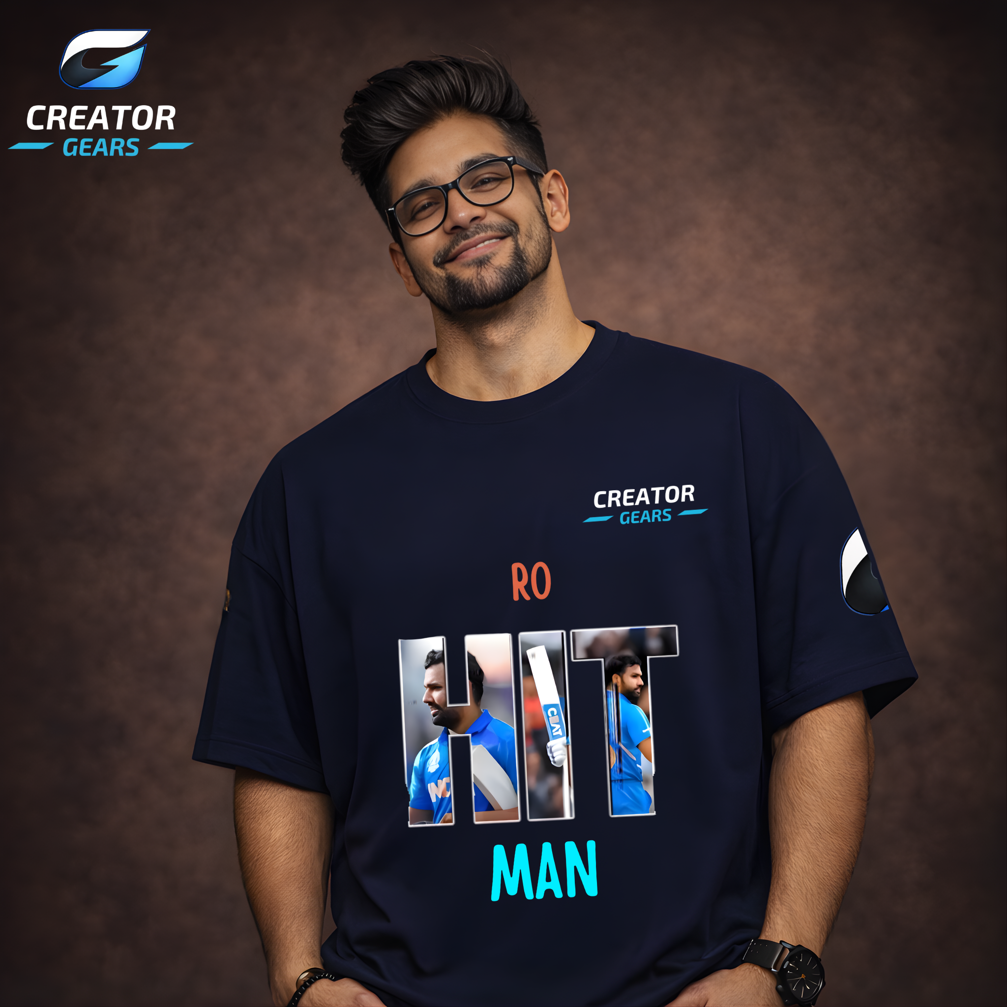 HITMAN 45 Tribute Oversized Tee | Creator Gears