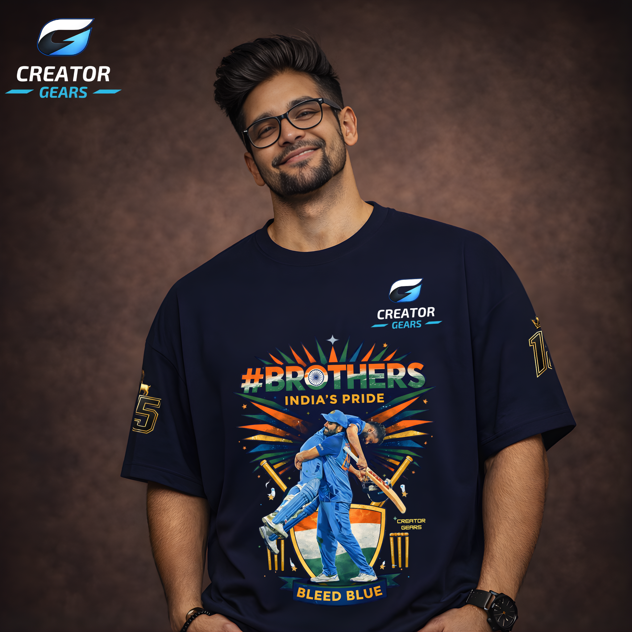 RO-KO Never Left | #Brothers Edition Oversized Tee | Creator Gears