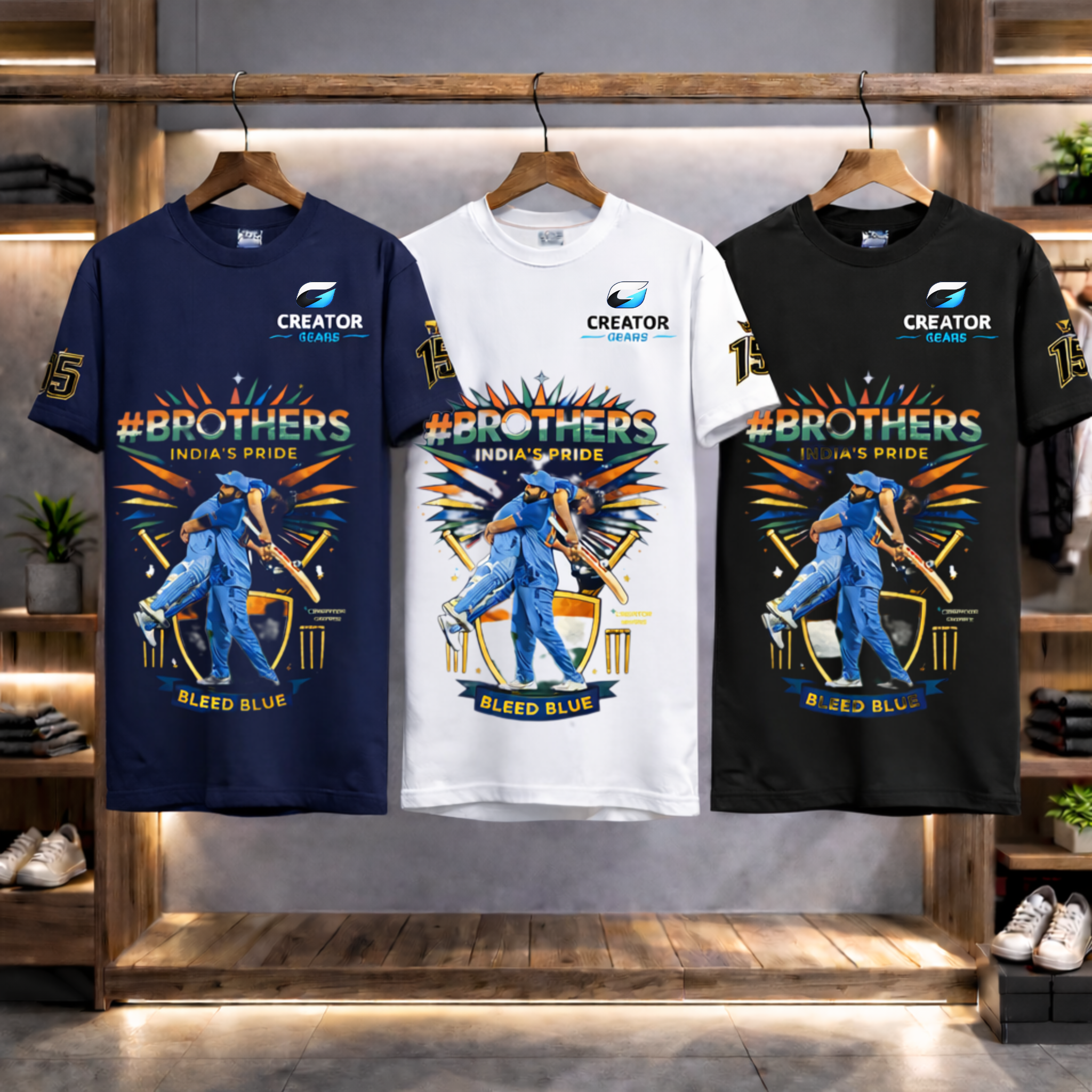 RO-KO Never Left | #Brothers Edition White Tee | Creator Gears: